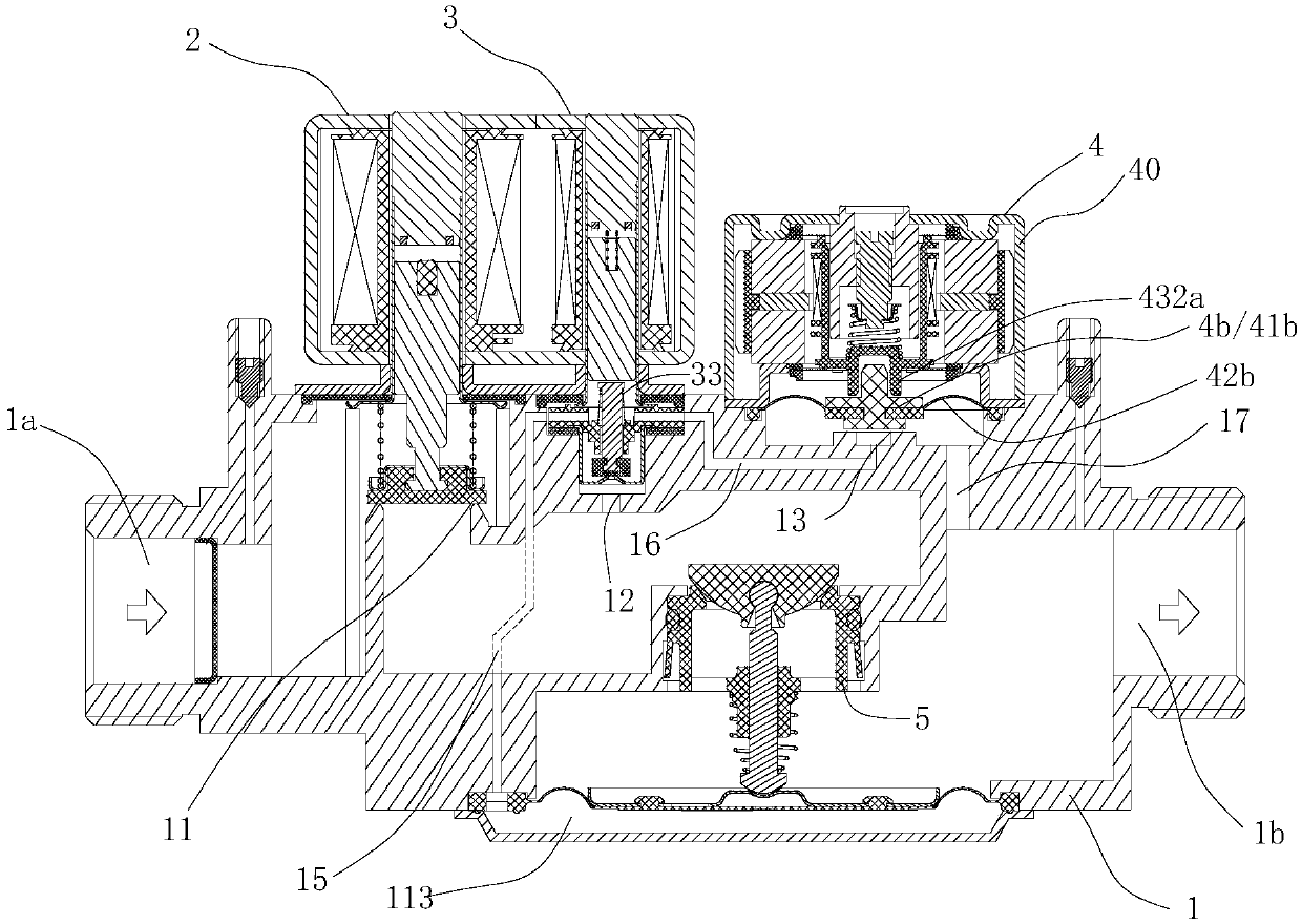 Electromagnetic driving device and gas proportional valve with same