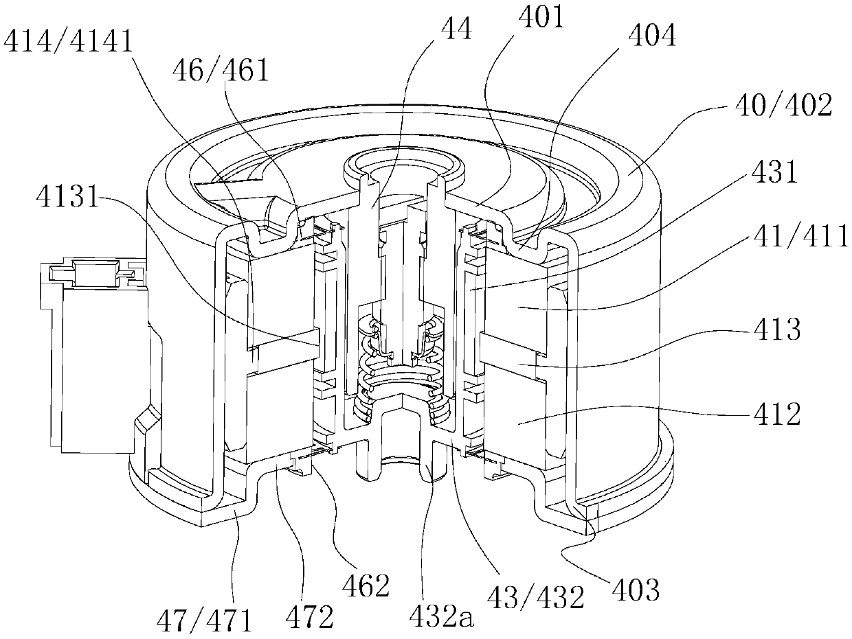 Electromagnetic driving device and gas proportional valve with same