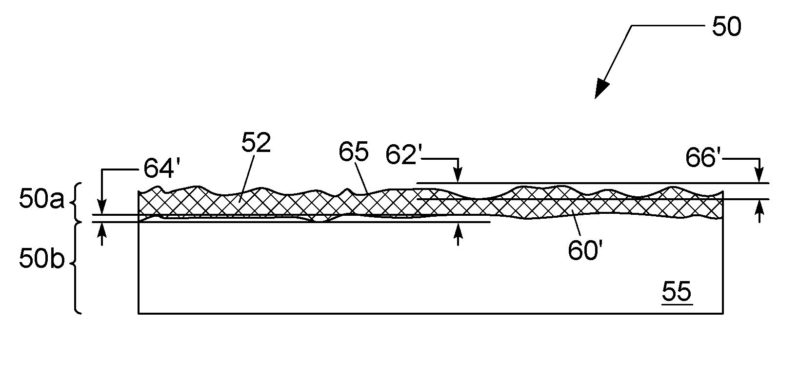 Gcib process for reducing interfacial roughness following pre-amorphization