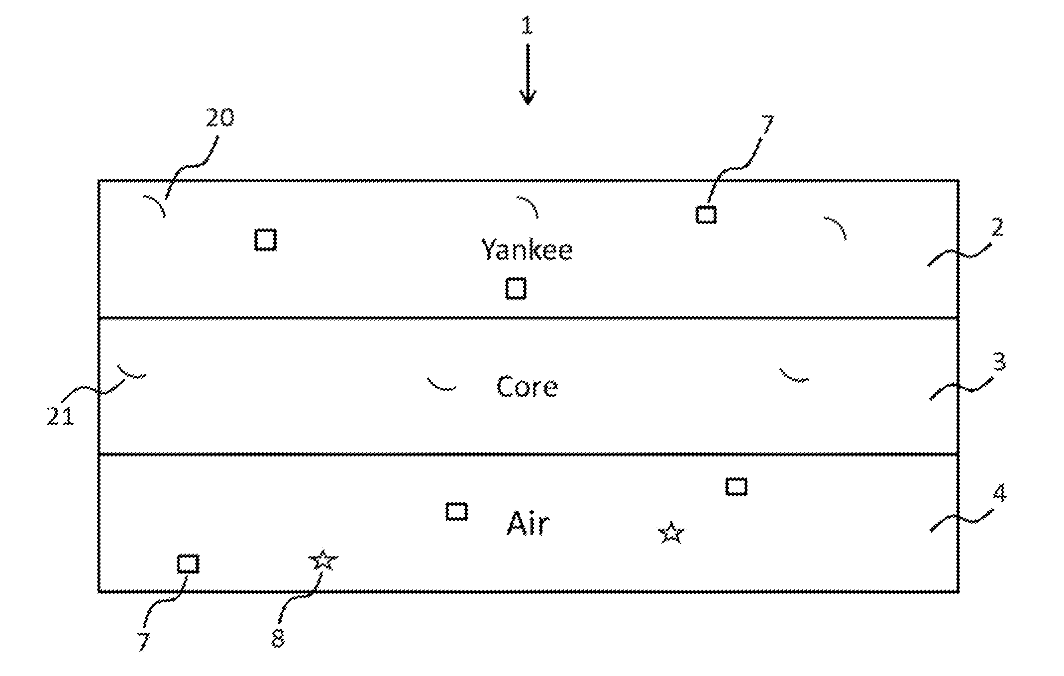 Towel with quality wet scrubbing properties at relatively low basis weight and an apparatus and method for producing same