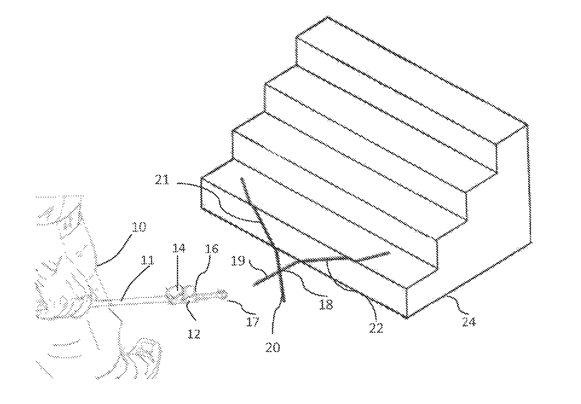 Laser obstacle detector