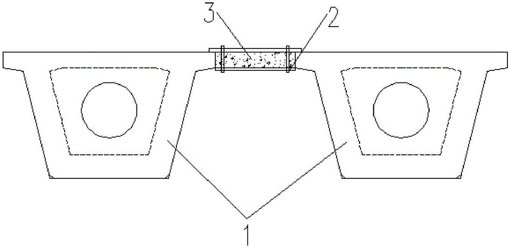 Wet joint connection structure for fully prefabricated bridges