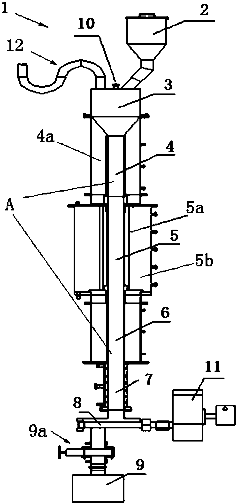 Direct reduced iron production method and device