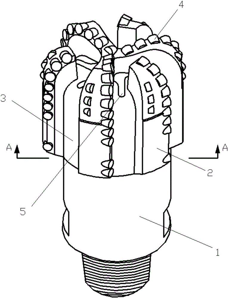 Drill with open water hole