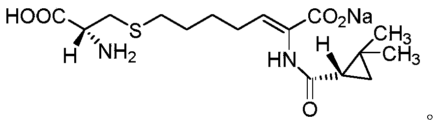 A kind of purification method of cilastatin sodium intermediate