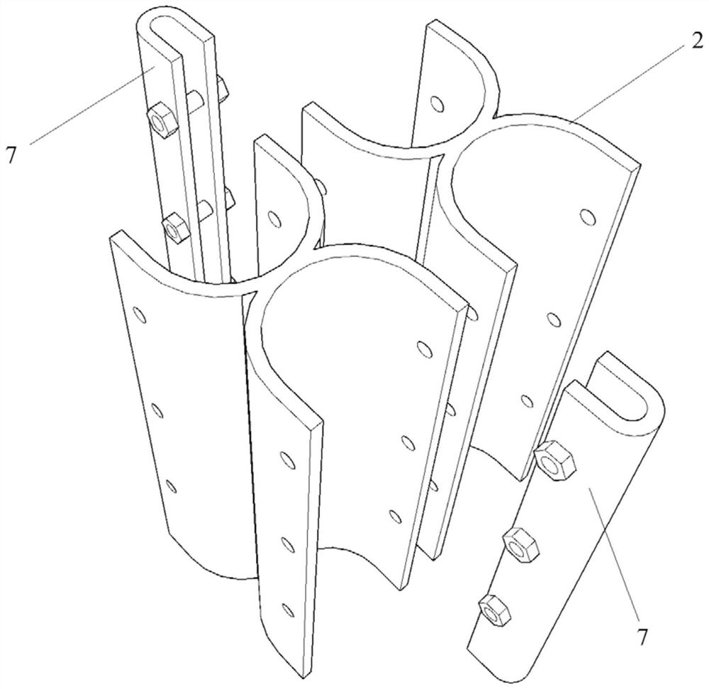 A metal energy consumption limit and anti-drop beam device for bridges