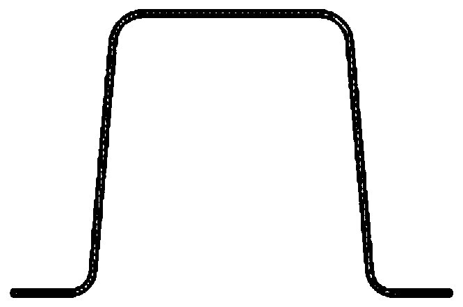 Lower body cross beam structure of micro-truck, and machining process thereof