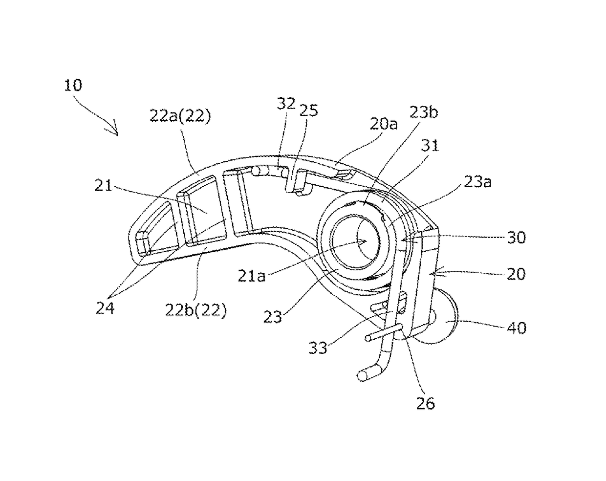 Tensioner lever