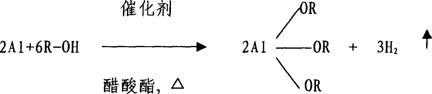 Method for fabricating aluminum alkoxide