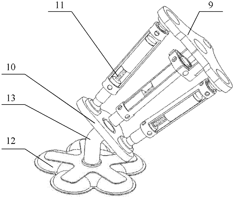 Suction cup integrated robot