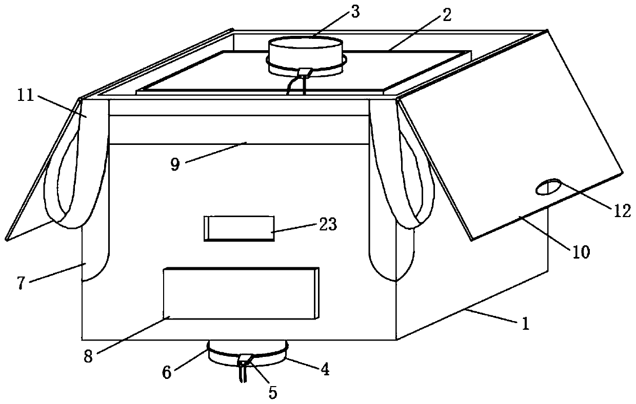 Flexible freight bag with deforming-prevention inner bag