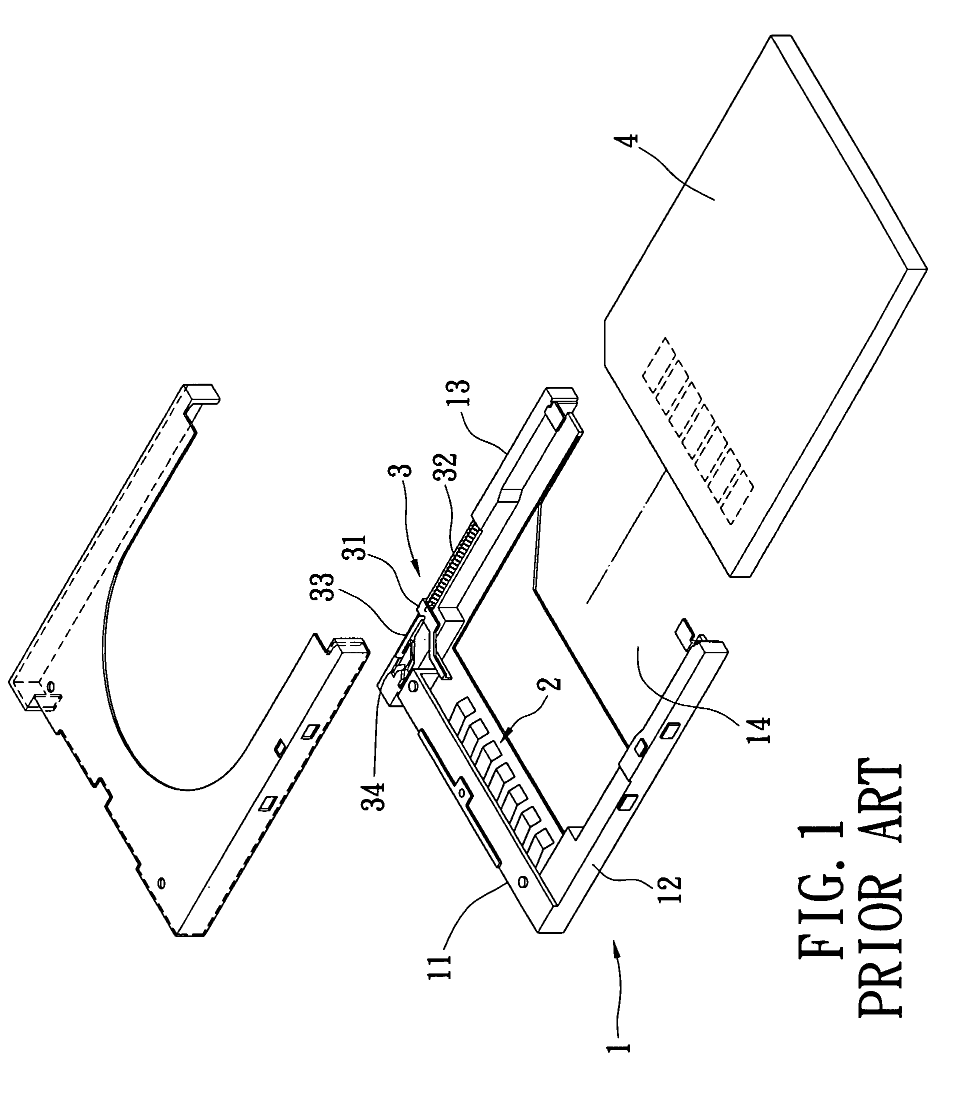 Electrical card connector