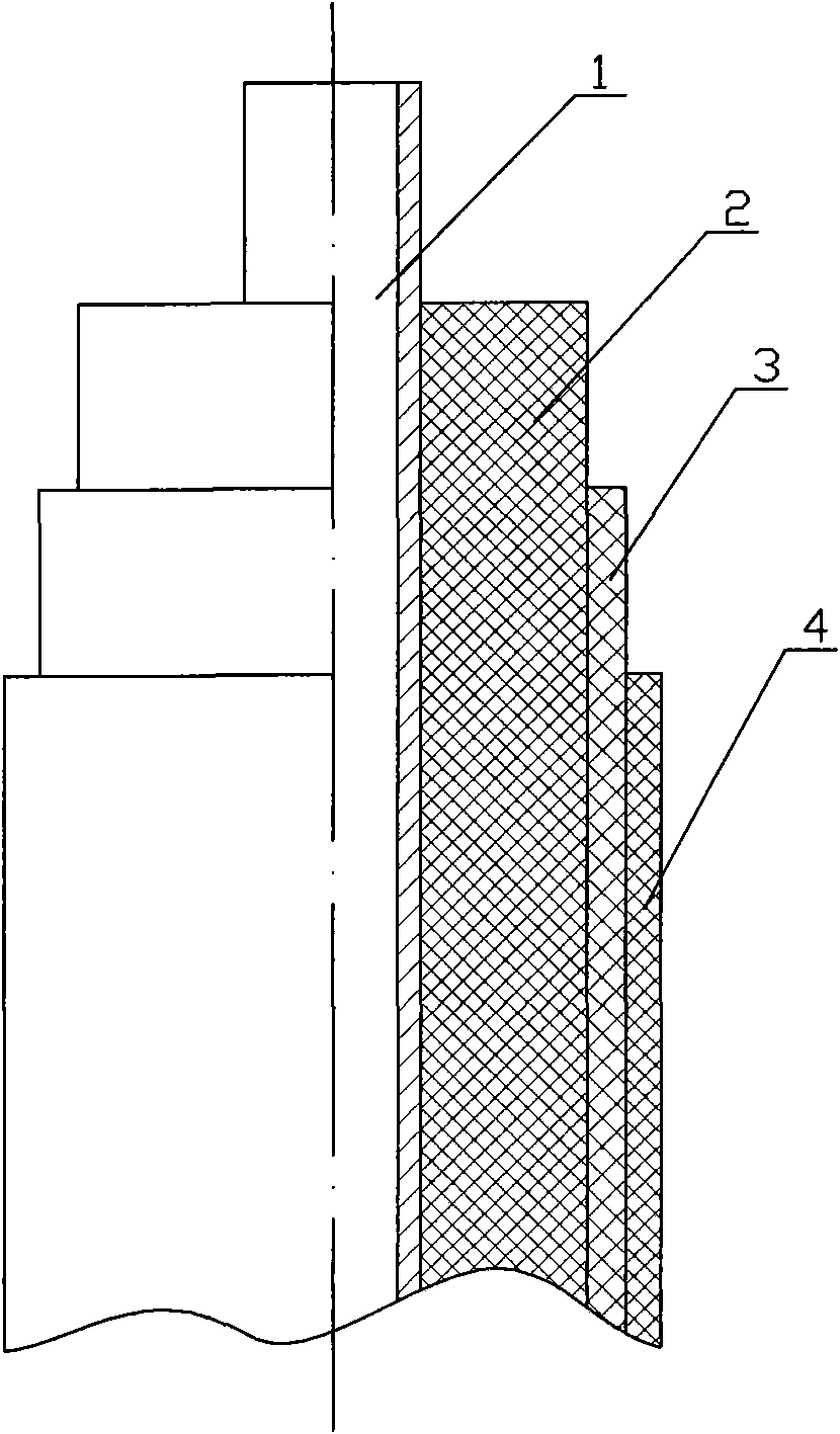 Heat insulation high-pressure pipe