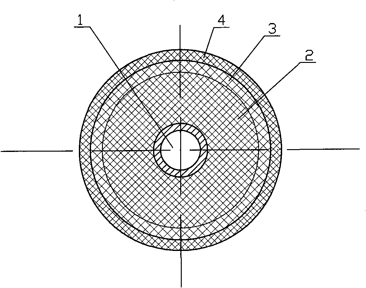 Heat insulation high-pressure pipe