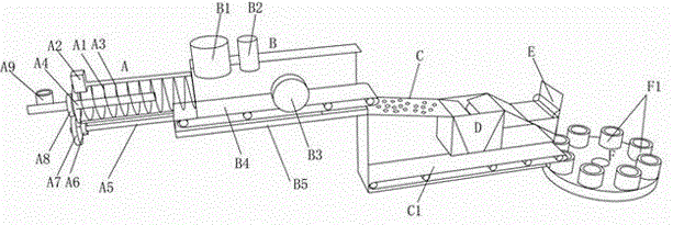 Anti-overpressure compound fertilizer granulation assembly system