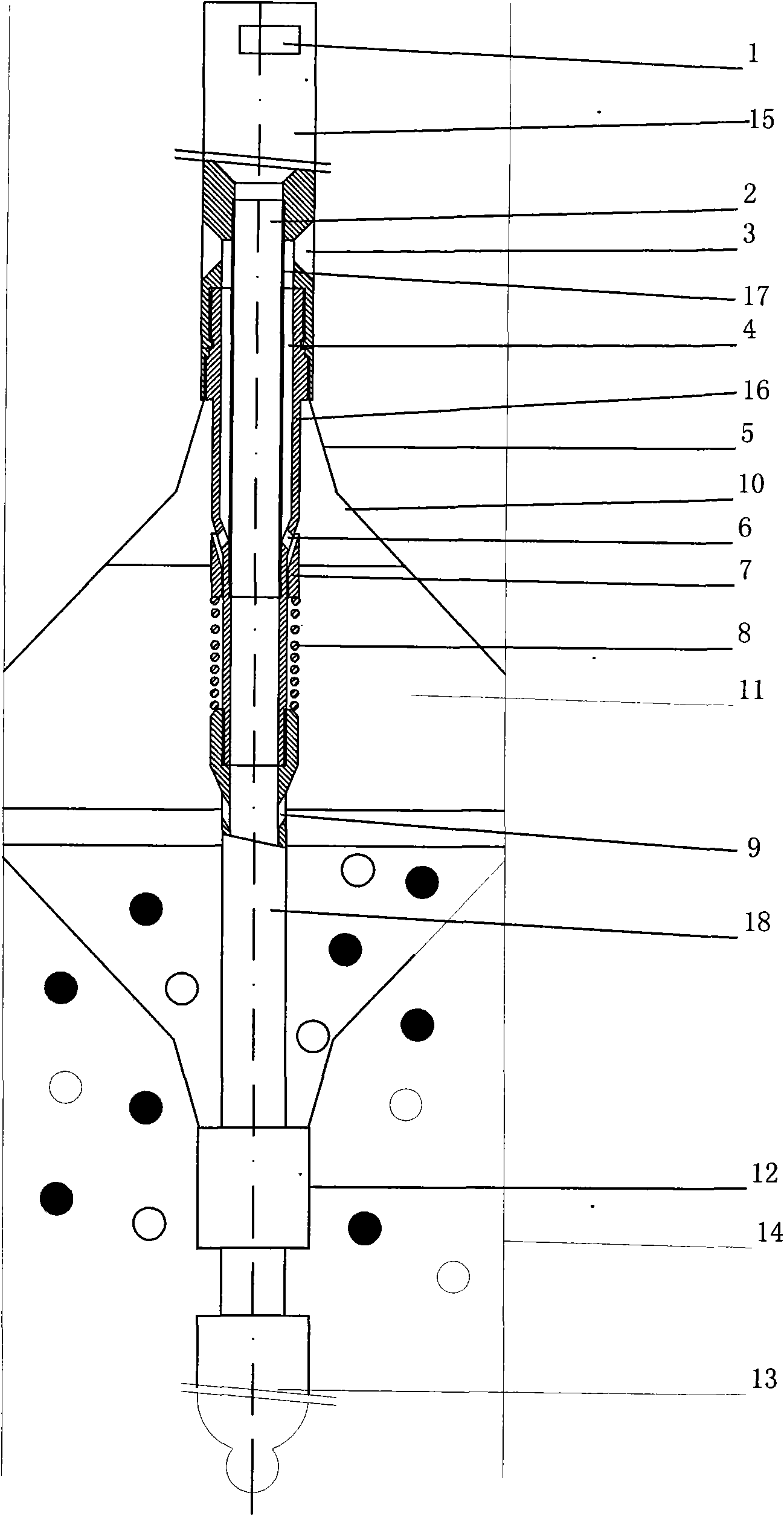 Collector capable of automatically controlling gas separation for measuring production profile of oil well