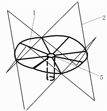 Openable house cover with transverse scissor type units