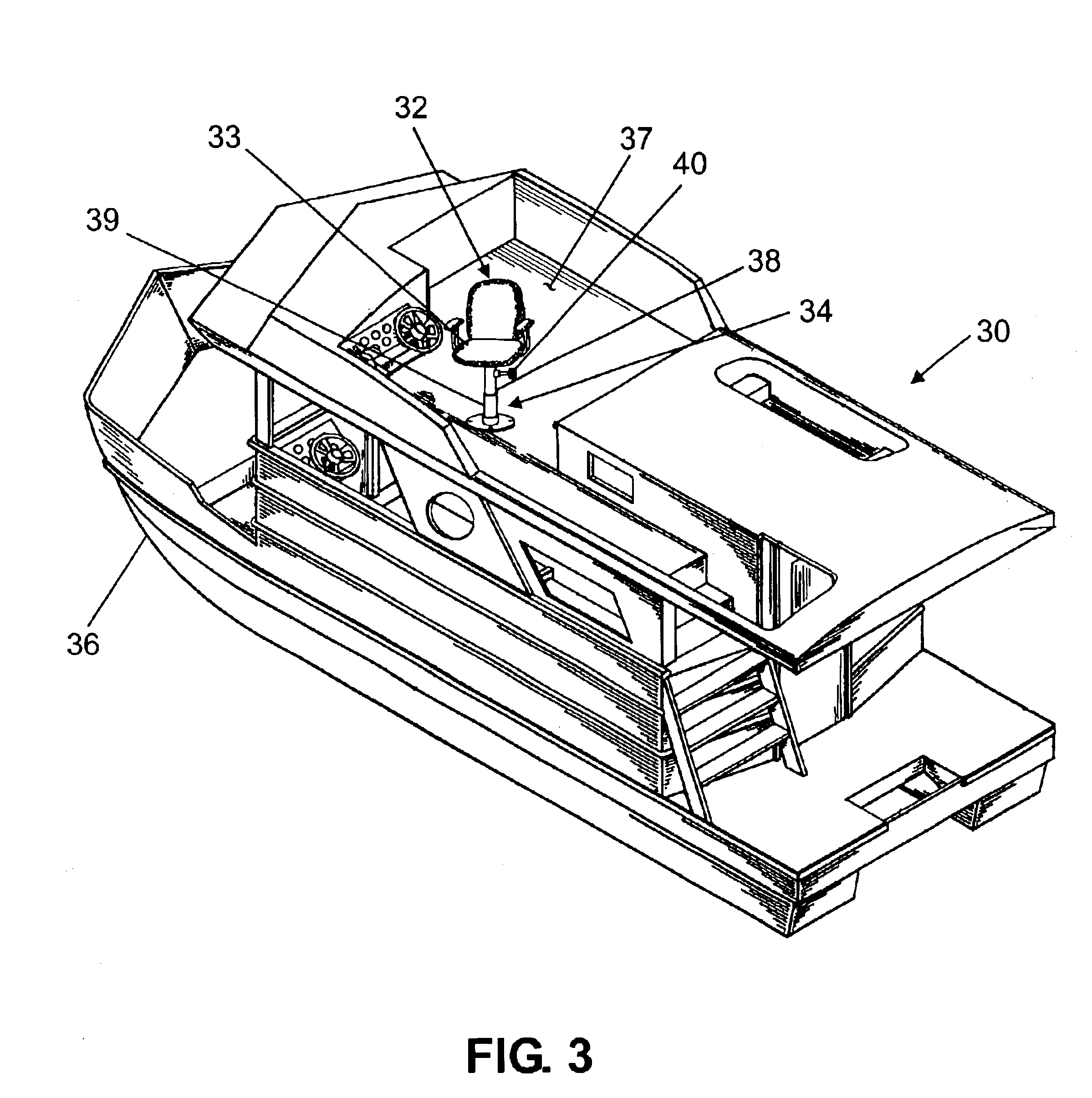 Active seat suspension for watercraft