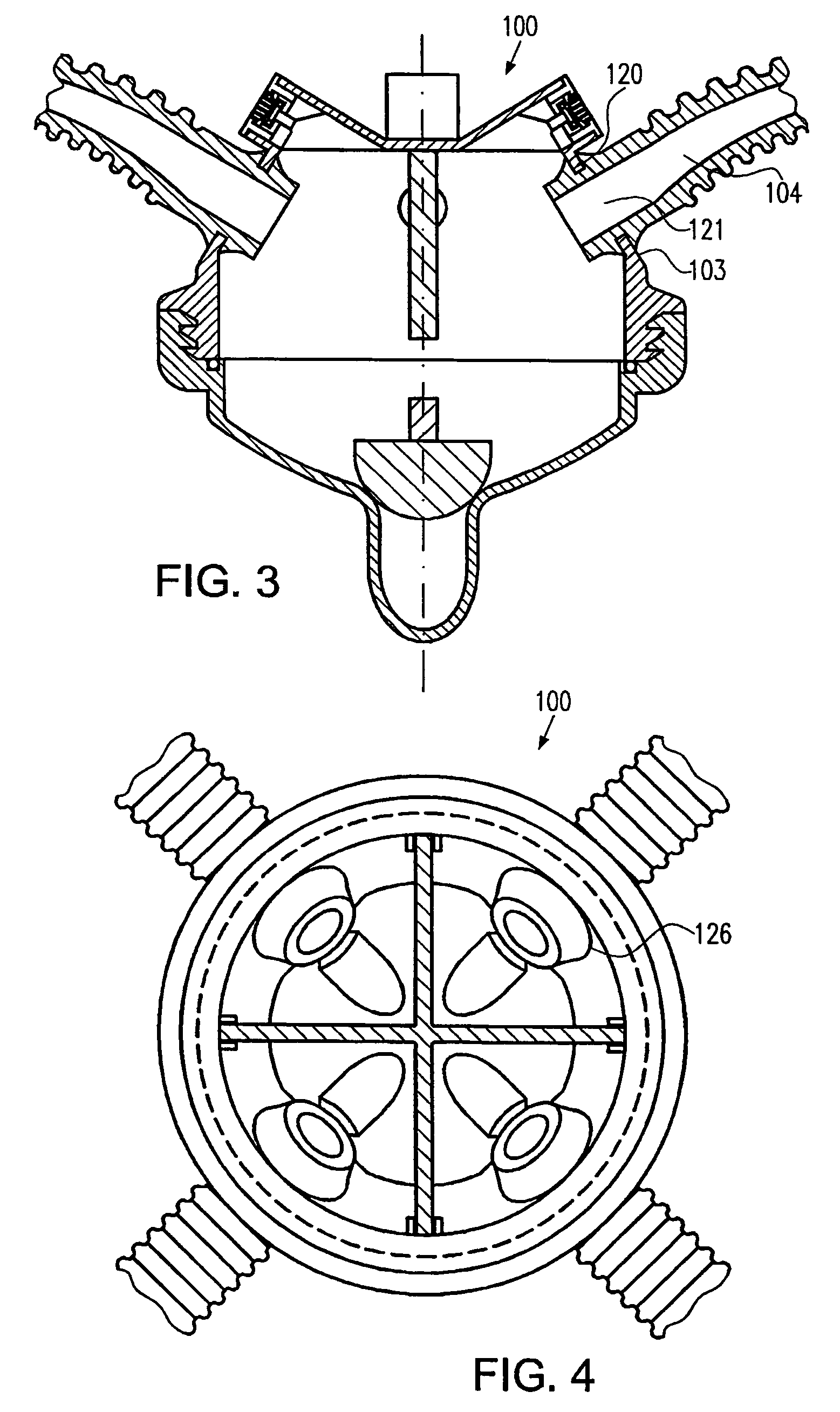 Milk collecting piece with a kink element for defined kinking of a milk tube