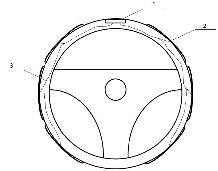 Vehicle-mounted pressure sensing interactive system