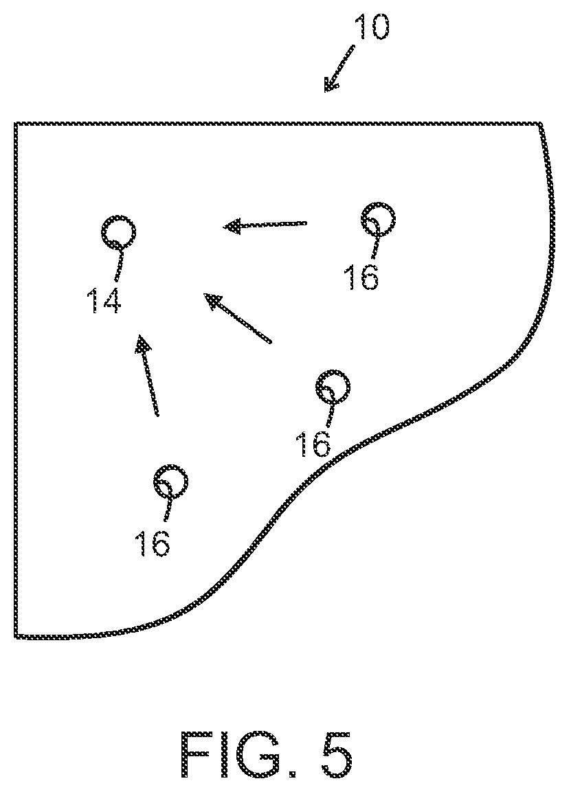 Method and arrangement in a floor structure drying process