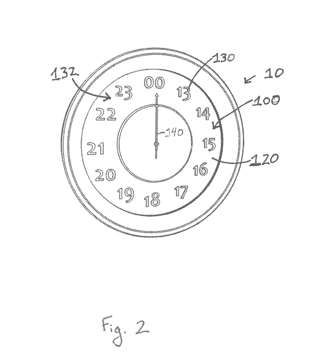 Time keeping assembly with plurality of display appearances and associated systems