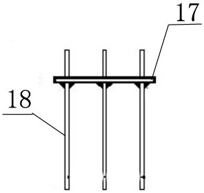 Busy trunk line concrete sound barrier installation and construction method