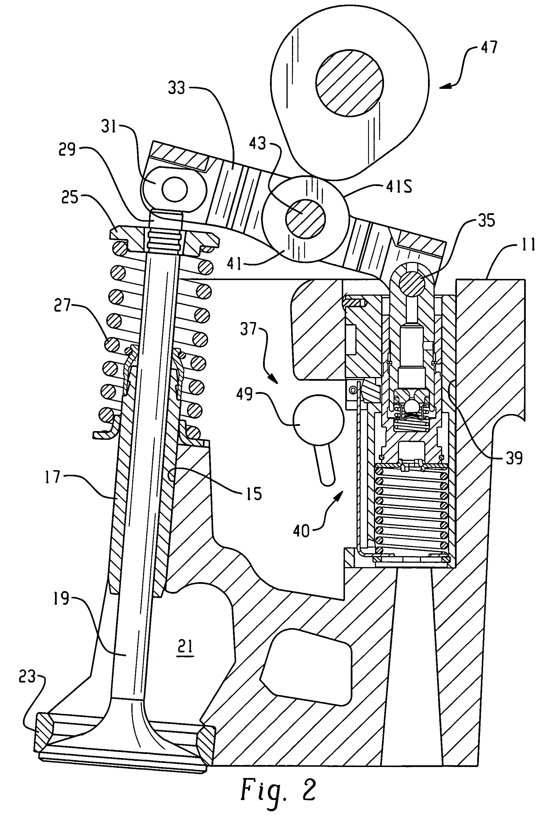 Valve deactivation system and improved latchable HLA therefor