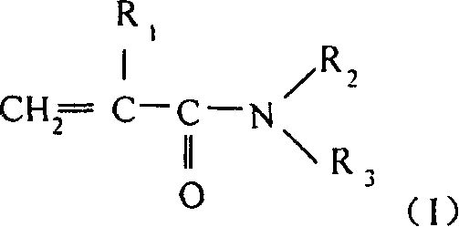 Cation acrylamide copolymer water-in-water emulsion and its preparation method