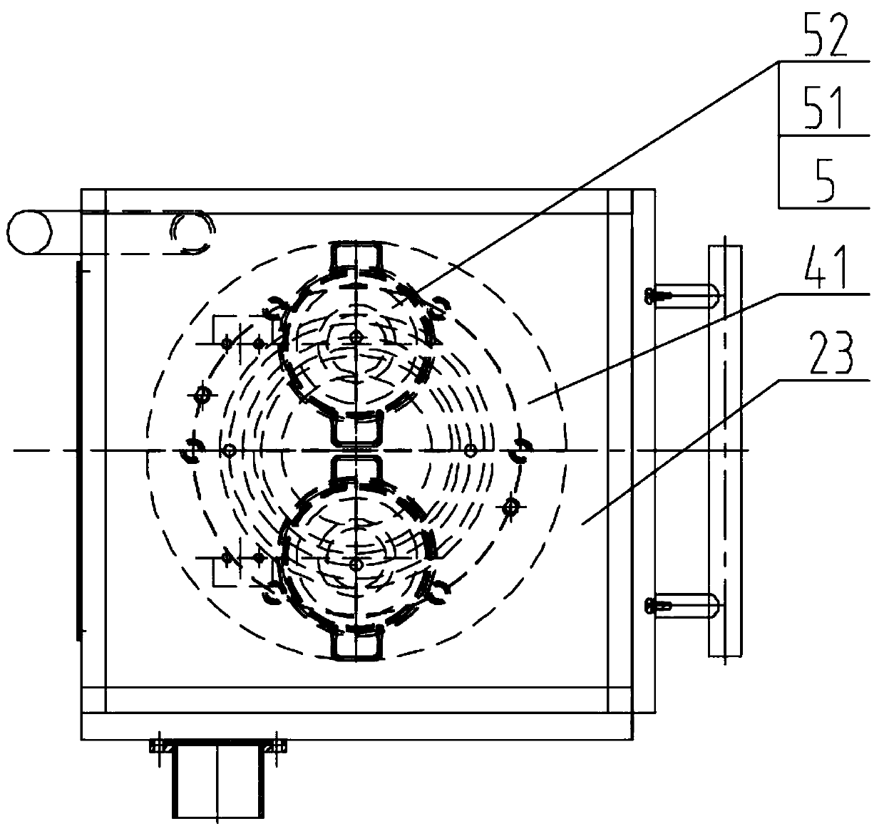 Speed-adjustable sealed vibration sample preparation crusher