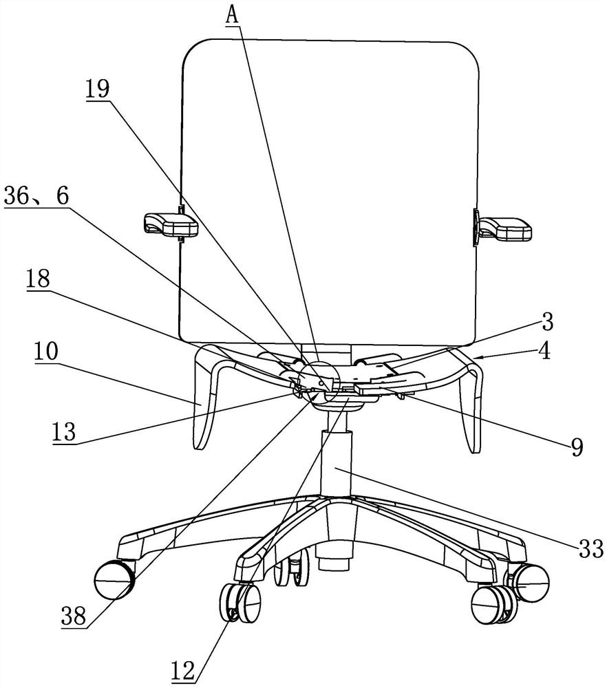 Sitting and standing chair