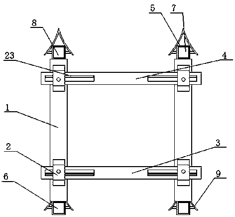 Ridging furrow plough