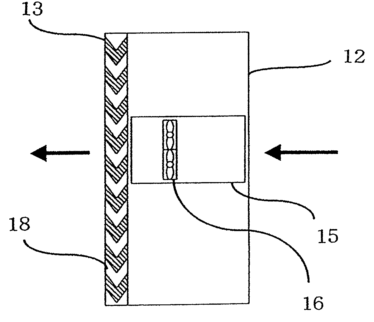 Sound absorbing structure of electronic equipment