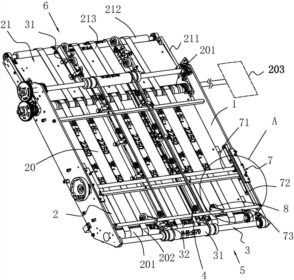 Paper overturning machine and paper feeding mechanism thereof