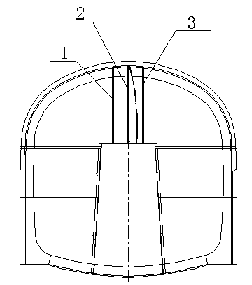 Combined steel temporary supporting excavation method for tunnel with extra-large section