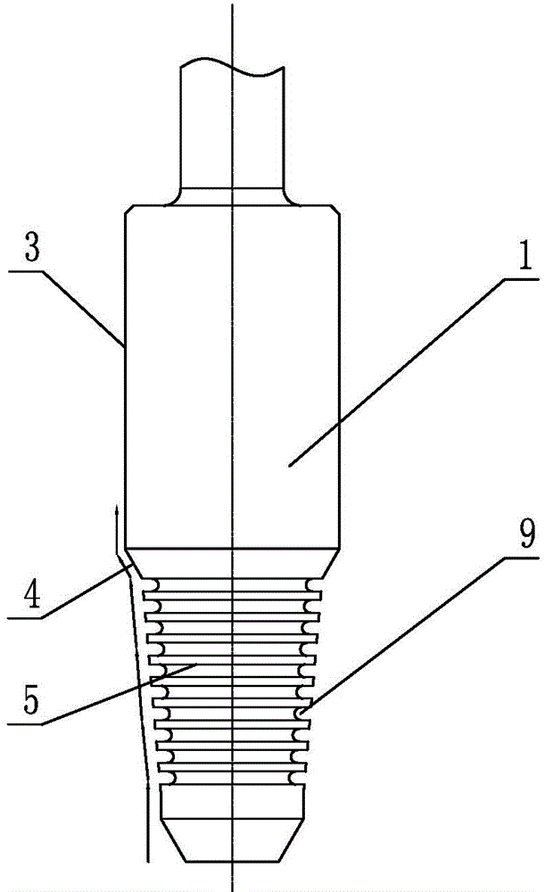 Valve element structure with high pressure difference and low flow