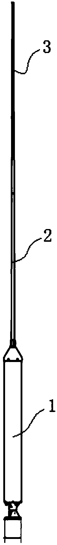 High-isolation ultrashort-wave three-band integrated antenna structure