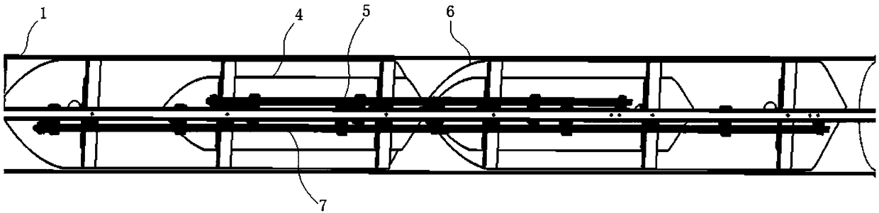 High-isolation ultrashort-wave three-band integrated antenna structure