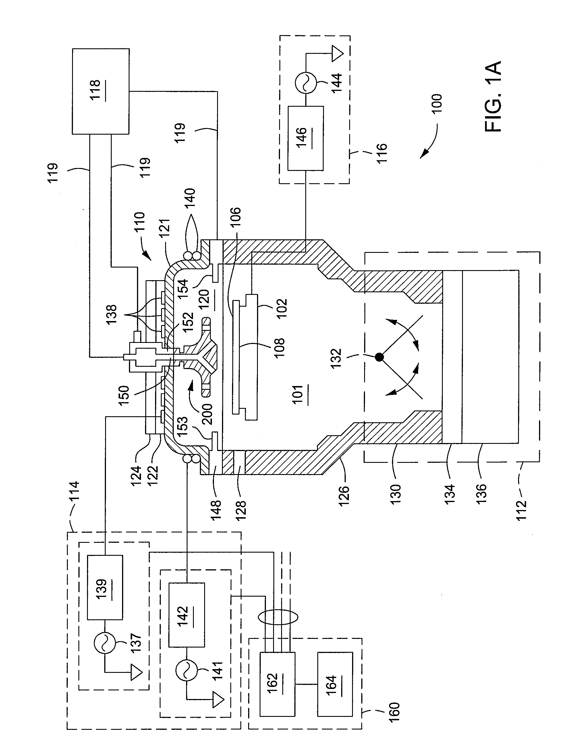 Surface treated aluminum nitride baffle