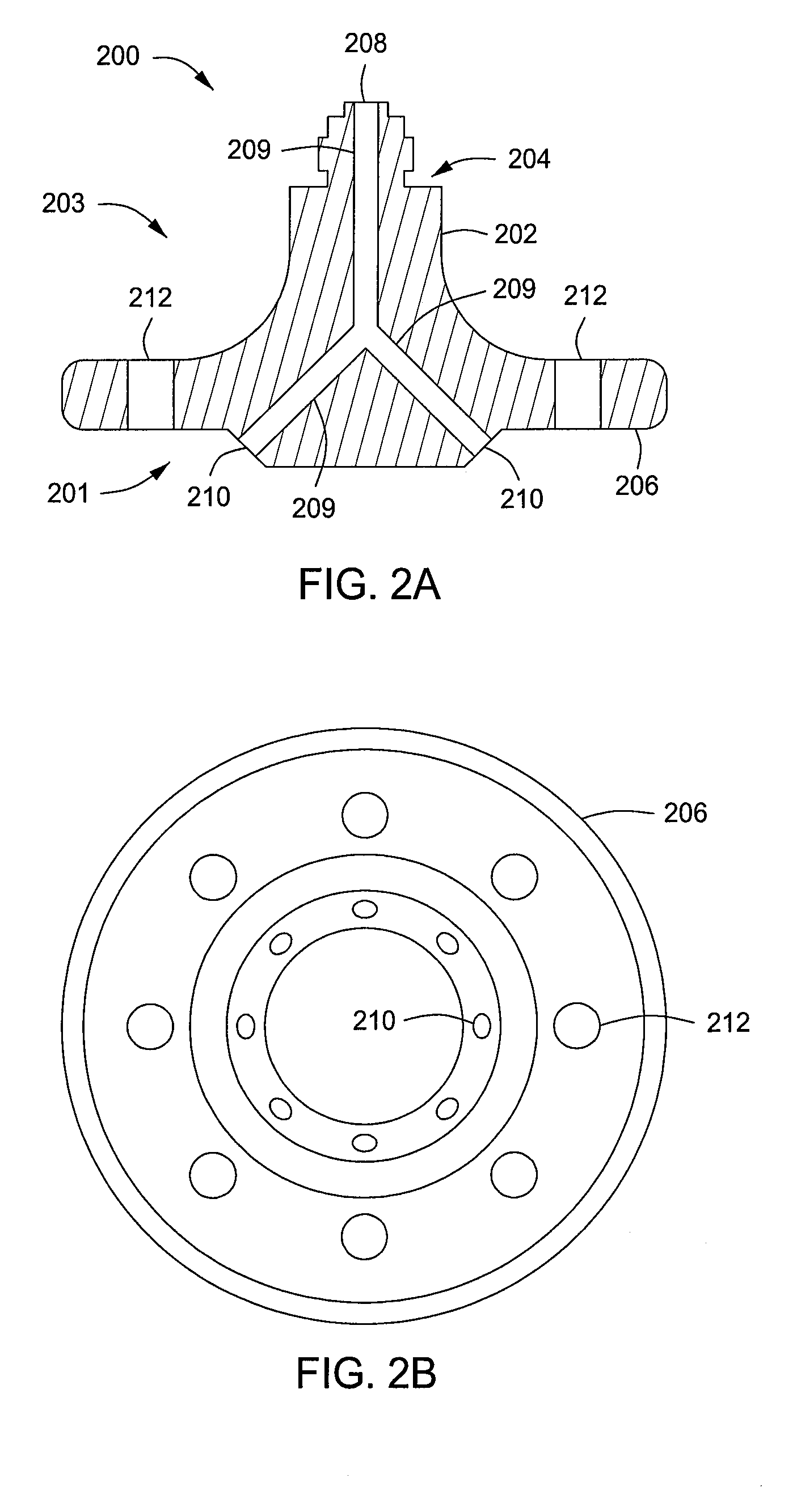 Surface treated aluminum nitride baffle