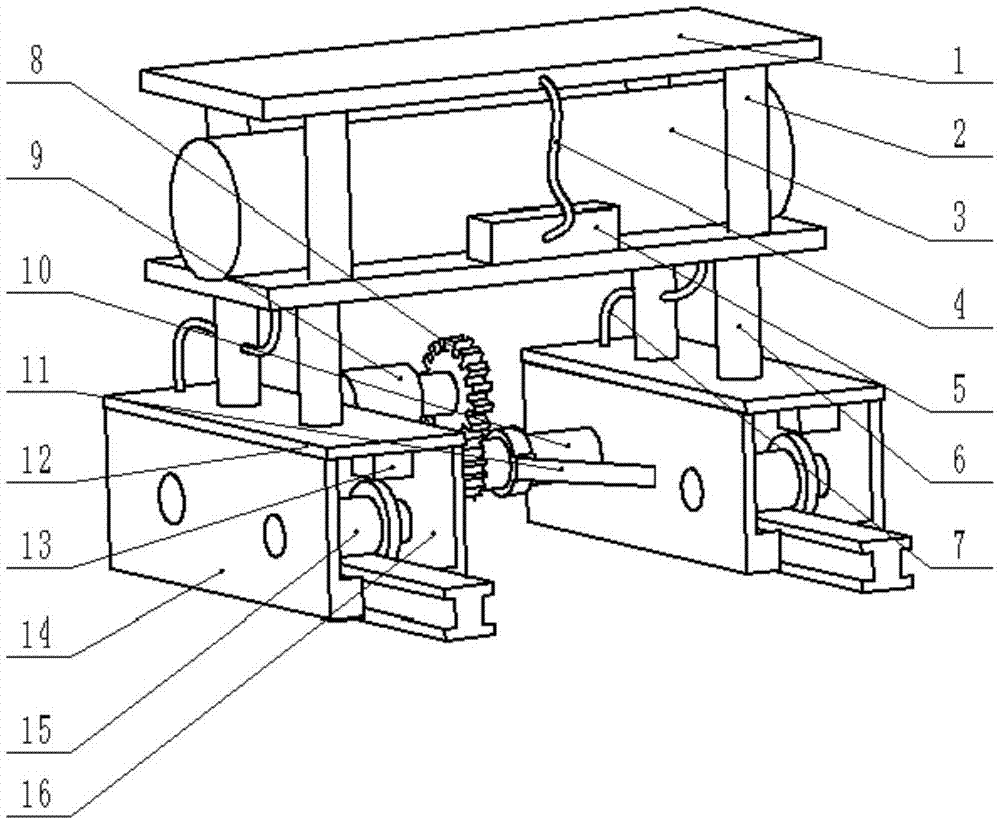 Automatic rust removal vehicle for train rails