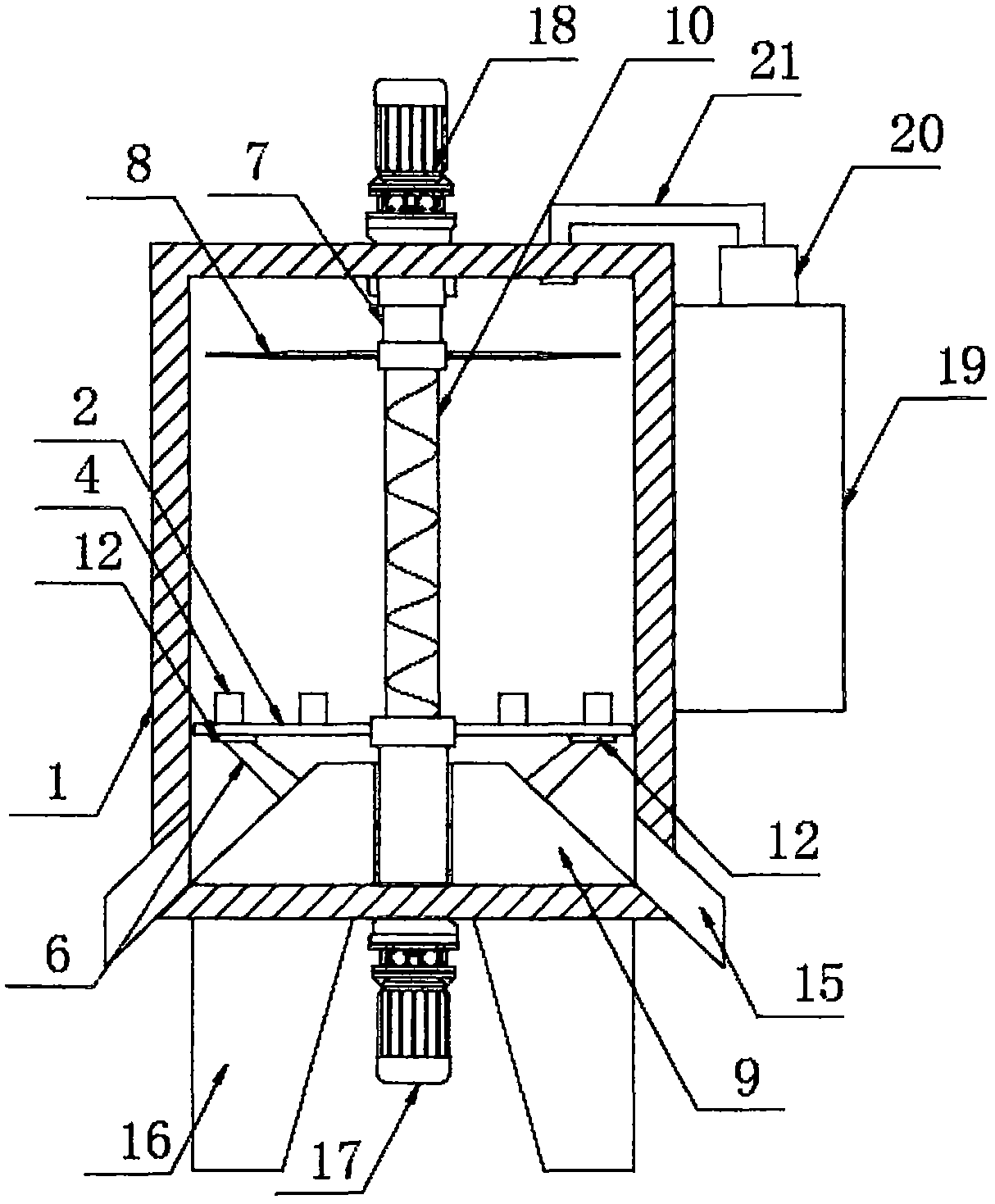 Reciprocating extrusion type high-efficiency pasture grass cutting device and using method thereof