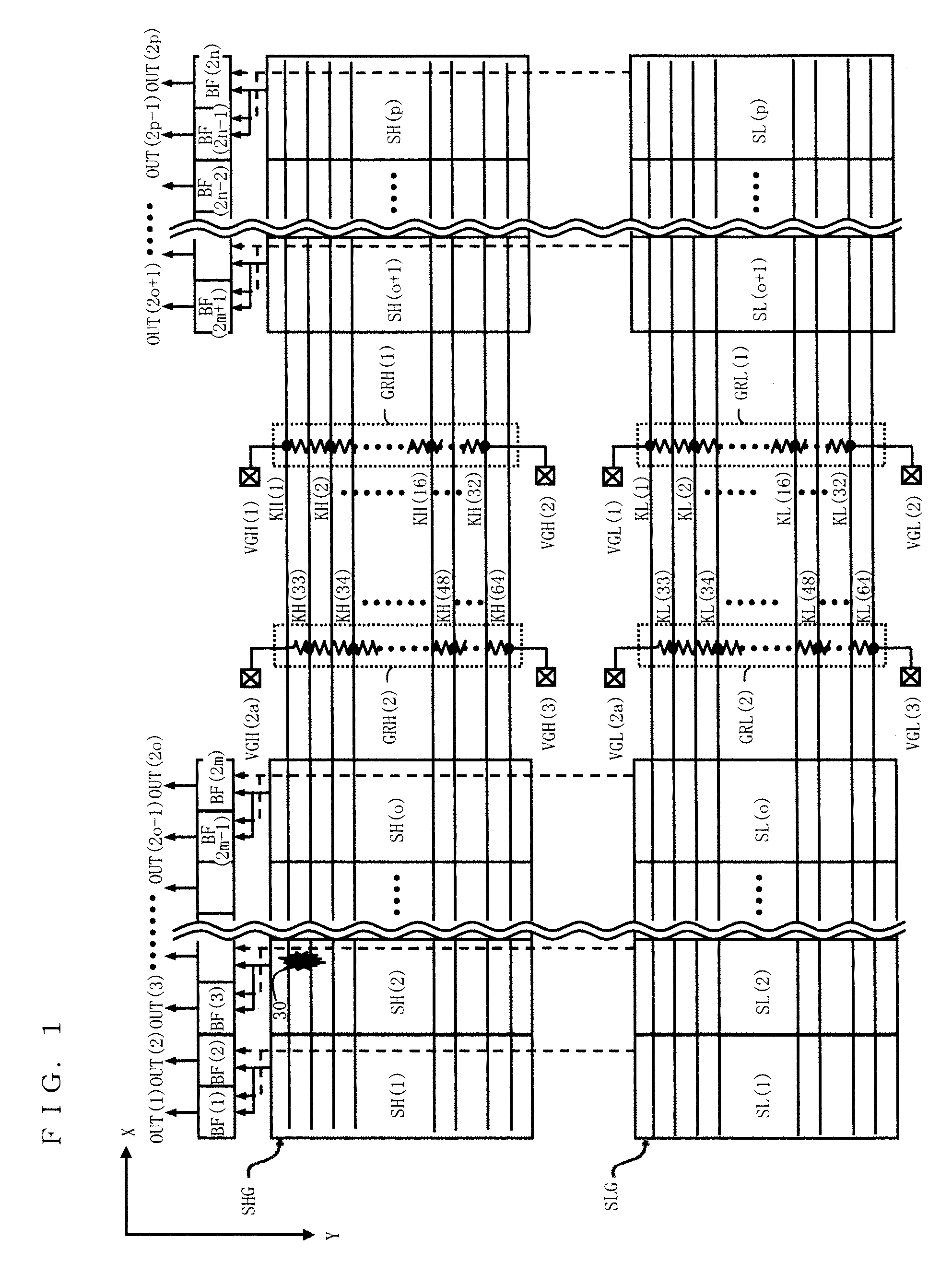 Semiconductor integrated circuit for driving display panel, display panel driving module, and display device