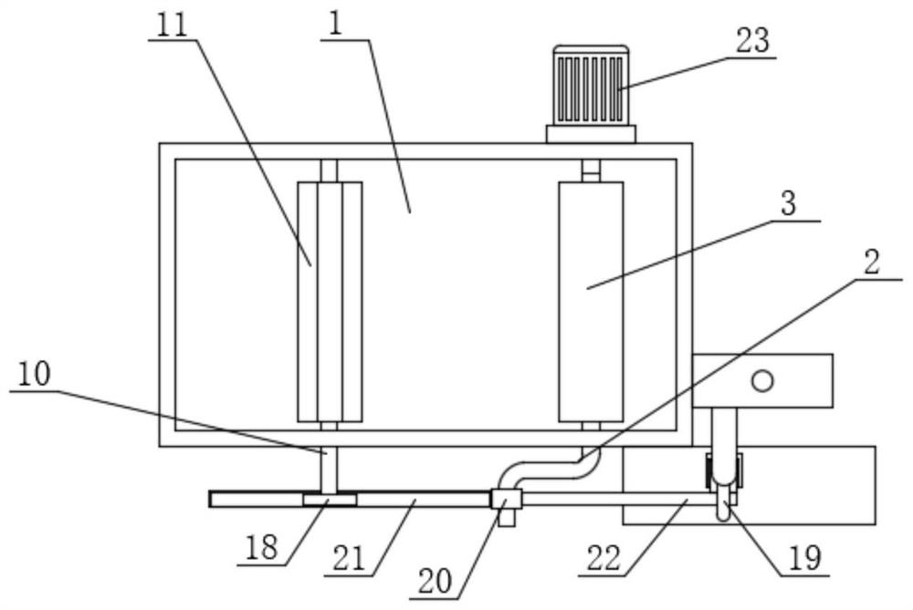 Waste recovery device for constructional engineering