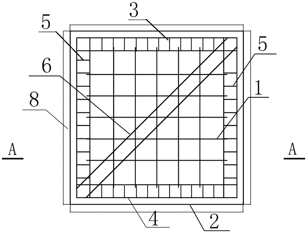 Reinforced-truss concrete precast panel, reinforced-truss concrete precast panel structure system and construction method thereof