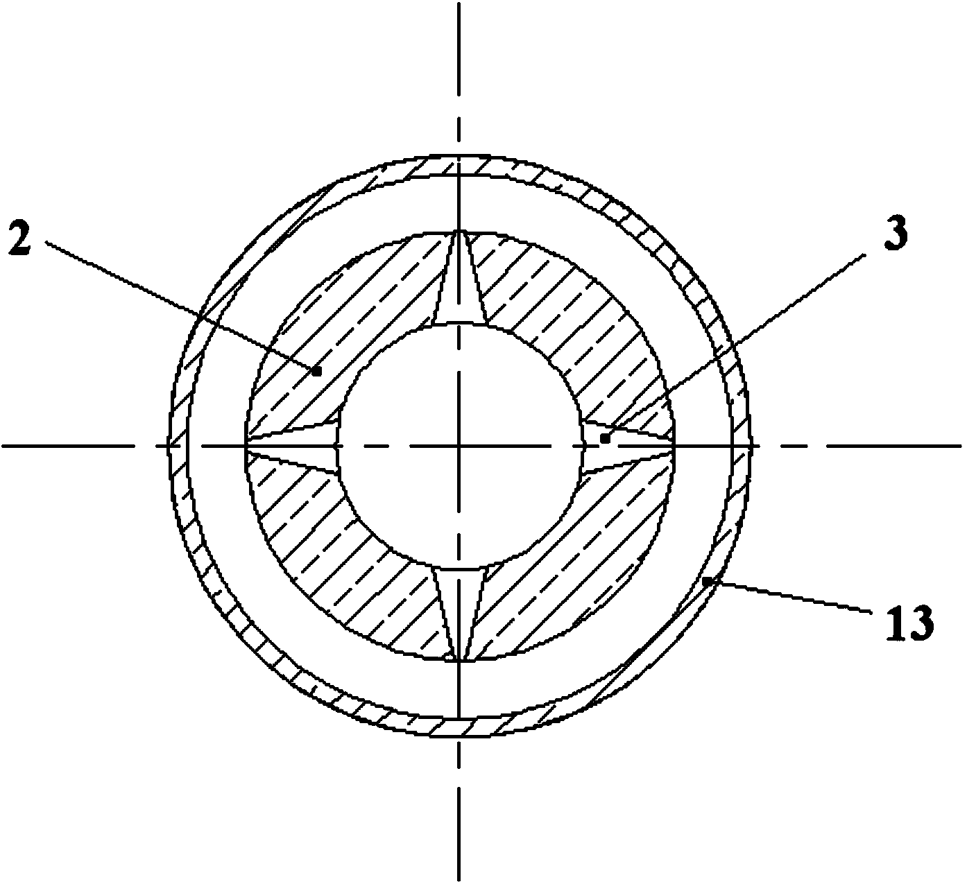 Gas injection device, coal underground gasification system and coal underground gasification method