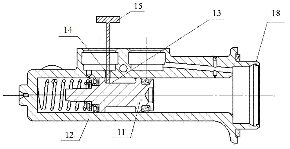 Mounting method of piston clamping spring