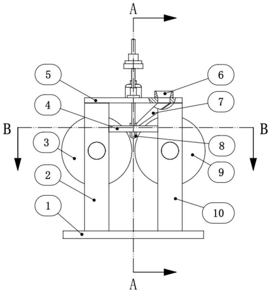 Flow distribution device for light alloy casting and rolling