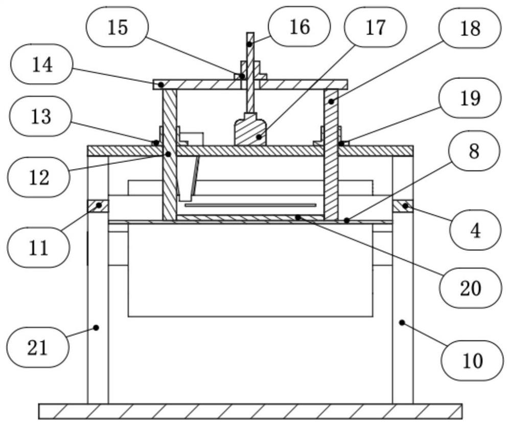 Flow distribution device for light alloy casting and rolling