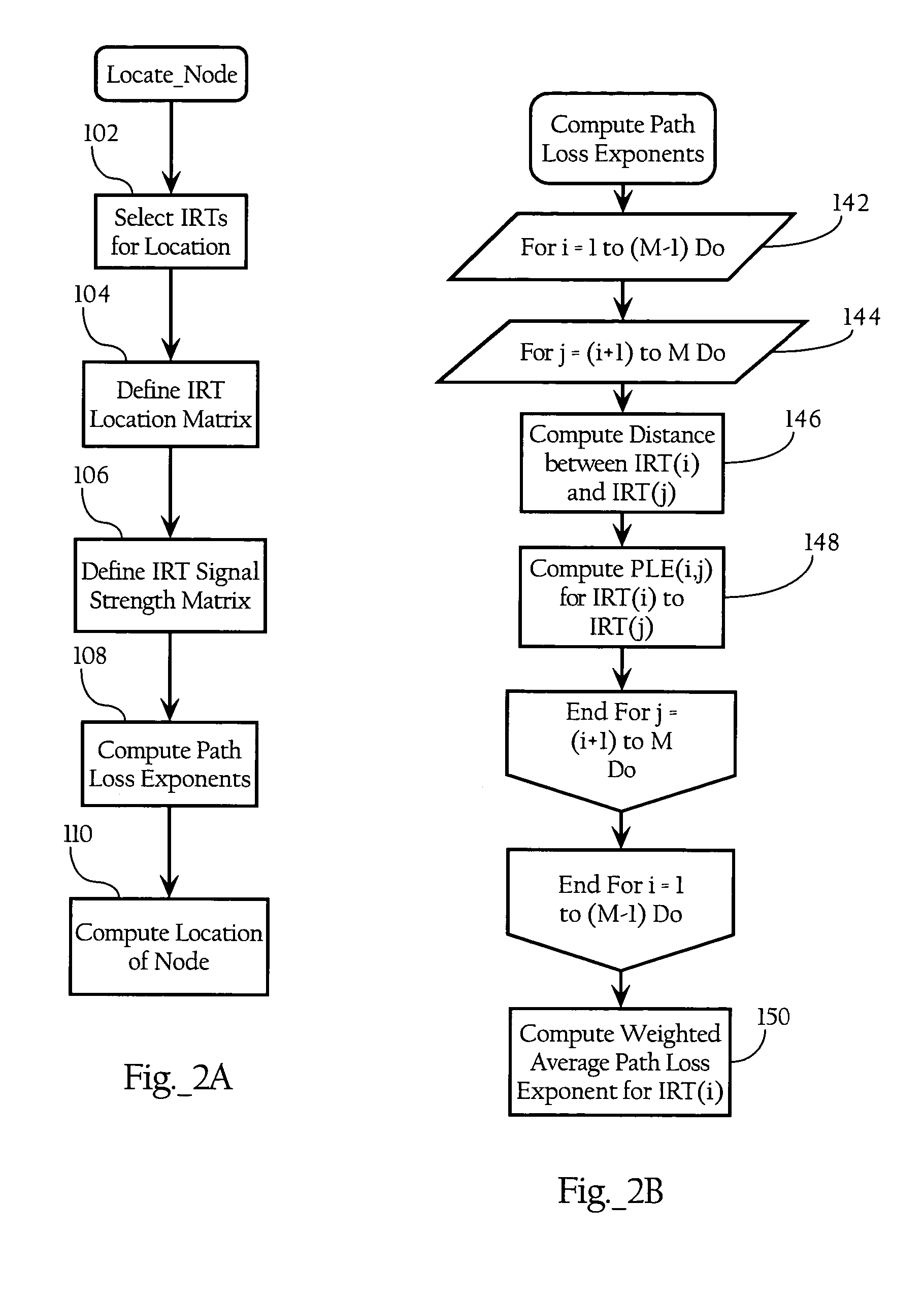 Wireless node location mechanism responsive to observed propagation characteristics of wireless network infrastructure signals